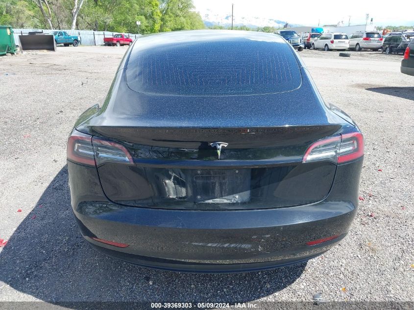 2018 Tesla Model 3 Long Range/Performance VIN: 5YJ3E1EBXJF103525 Lot: 39369303