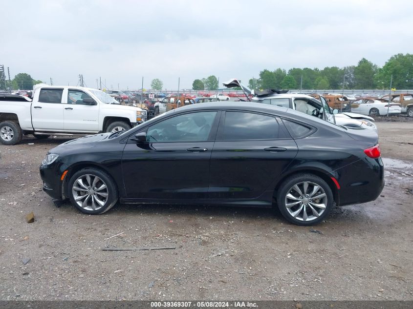 2015 Chrysler 200 S VIN: 1C3CCCBB0FN750177 Lot: 39369307