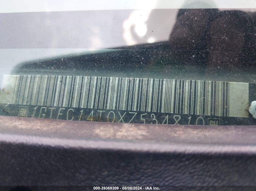 1999 GMC Sierra 1500 Sle VIN: 1GTEC14T0XZ534810 Lot: 39369309