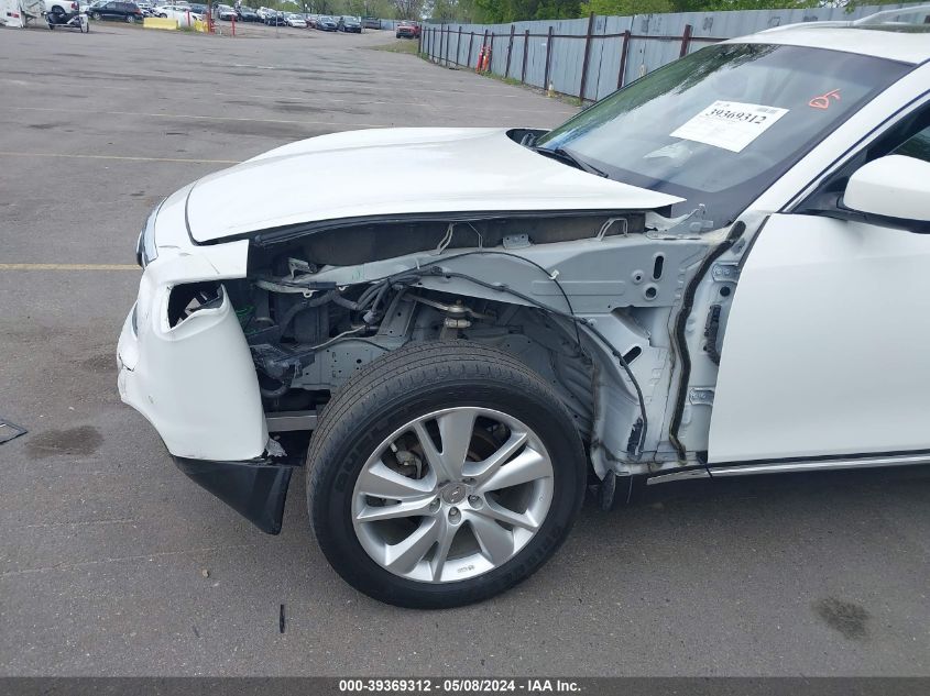 2014 Infiniti Qx70 VIN: JN8CS1MW5EM411264 Lot: 39369312