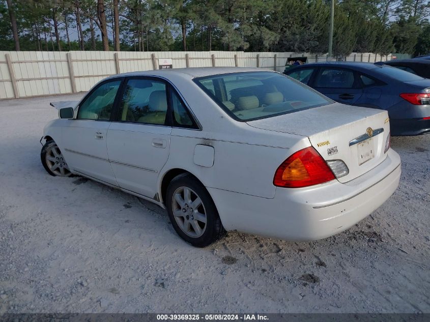 2000 Toyota Avalon Xls VIN: 4T1BF28B7YU109807 Lot: 39369325