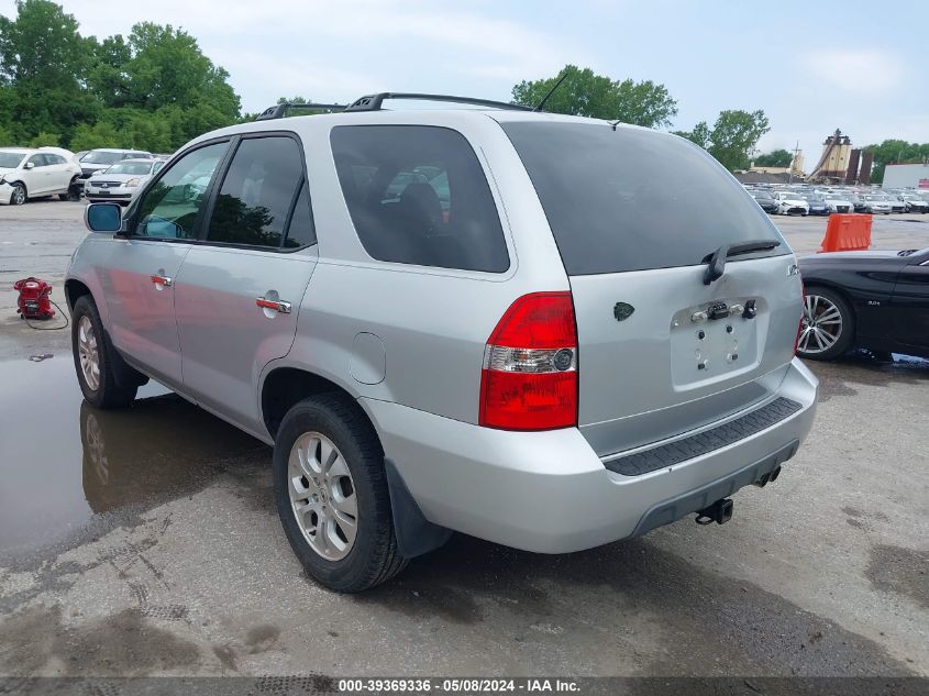 2003 Acura Mdx VIN: 2HNYD18883H538673 Lot: 39369336