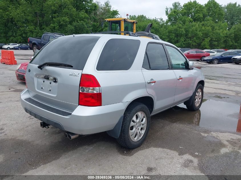 2003 Acura Mdx VIN: 2HNYD18883H538673 Lot: 39369336