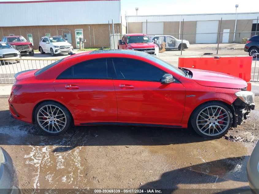 2017 Mercedes-Benz Amg Cla 45 4Matic VIN: WDDSJ5CBXHN436715 Lot: 39369339