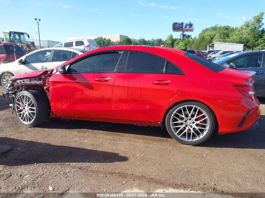 2017 Mercedes-Benz Amg Cla 45 4Matic VIN: WDDSJ5CBXHN436715 Lot: 39369339