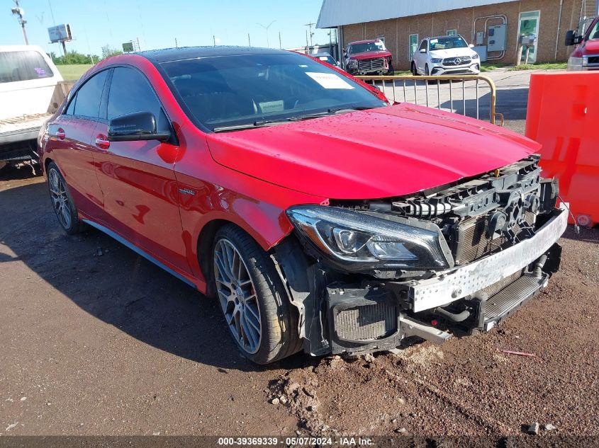 2017 Mercedes-Benz Amg Cla 45 4Matic VIN: WDDSJ5CBXHN436715 Lot: 39369339