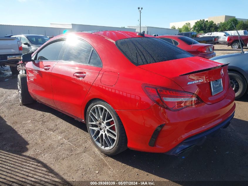 2017 Mercedes-Benz Amg Cla 45 4Matic VIN: WDDSJ5CBXHN436715 Lot: 39369339