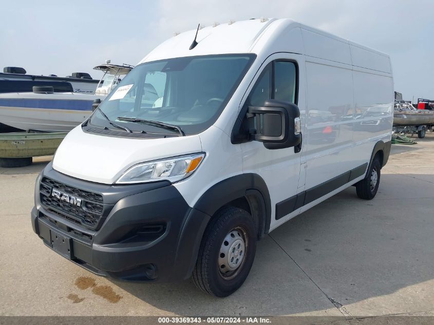 2023 Ram Promaster 2500 High Roof 159 Wb VIN: 3C6LRVDG0PE563842 Lot: 39369343