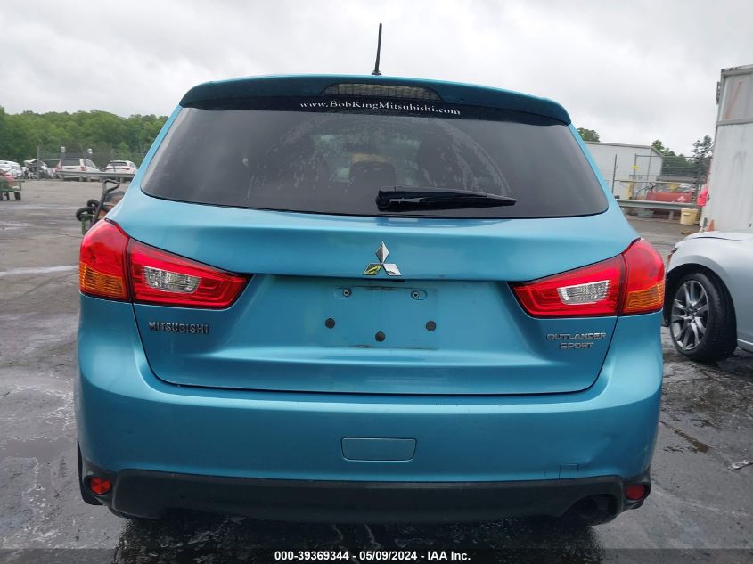 2014 Mitsubishi Outlander Sport Es VIN: 4A4AP3AU1EE026970 Lot: 39369344