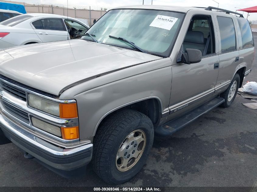 1998 Chevrolet Tahoe Lt Cmi VIN: 1GNEK13R7WJ378469 Lot: 39369346