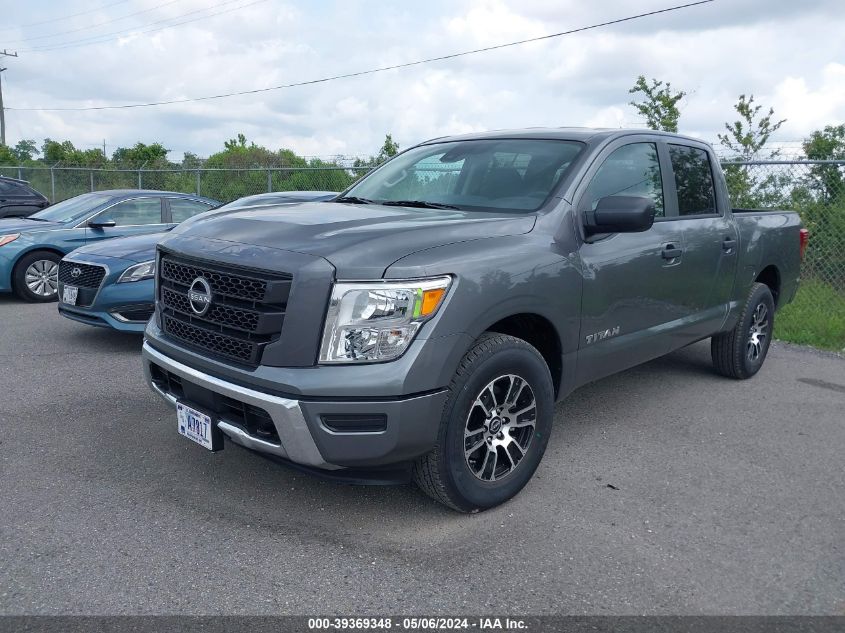 2024 Nissan Titan Sv 4X4 VIN: 1N6AA1EC9RN110049 Lot: 39369348