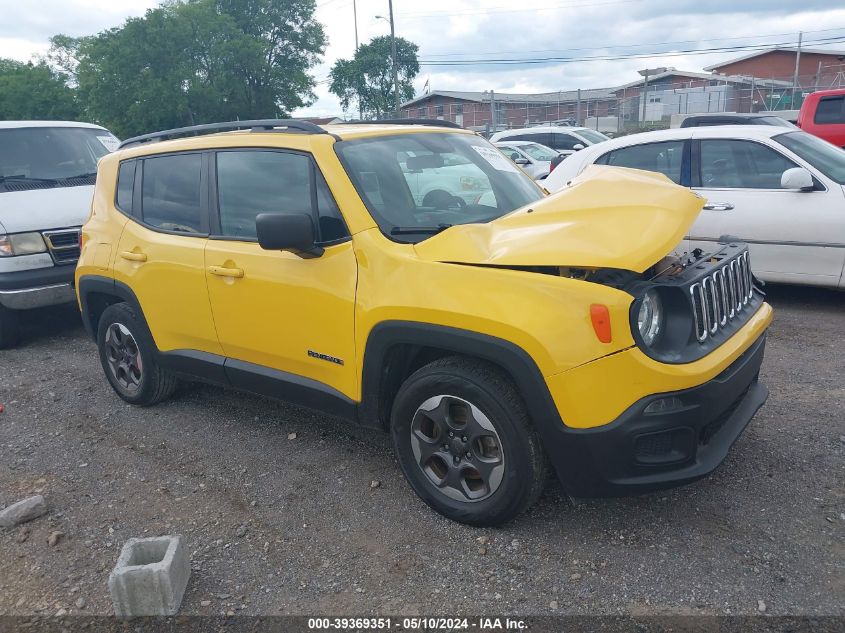 2018 Jeep Renegade Sport Fwd VIN: ZACCJAAB4JPG85969 Lot: 39369351