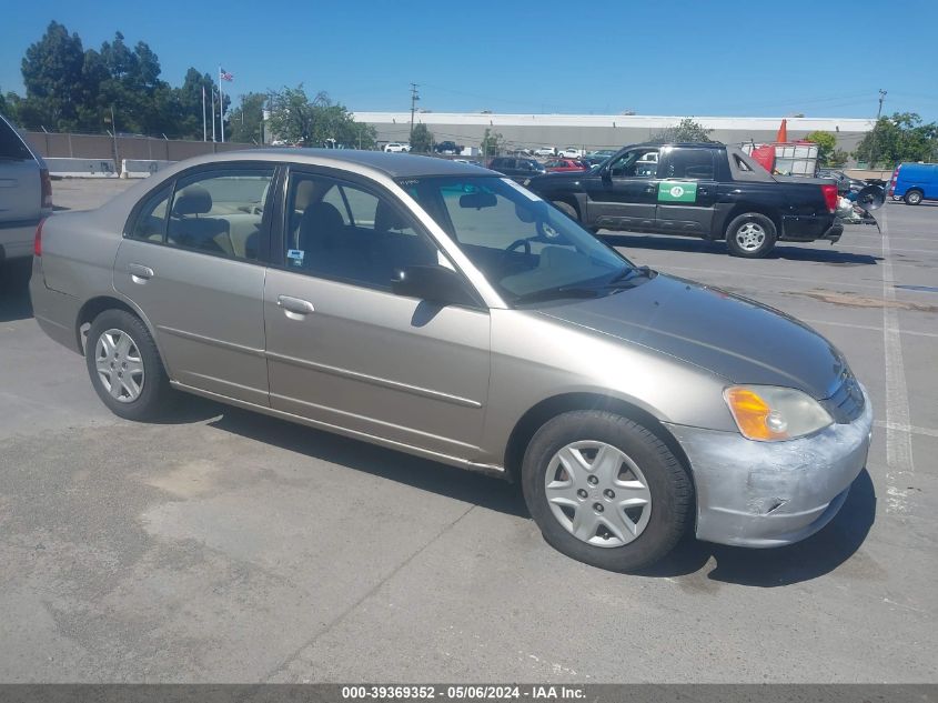 2003 Honda Civic Lx VIN: 2HGES16593H567723 Lot: 39369352