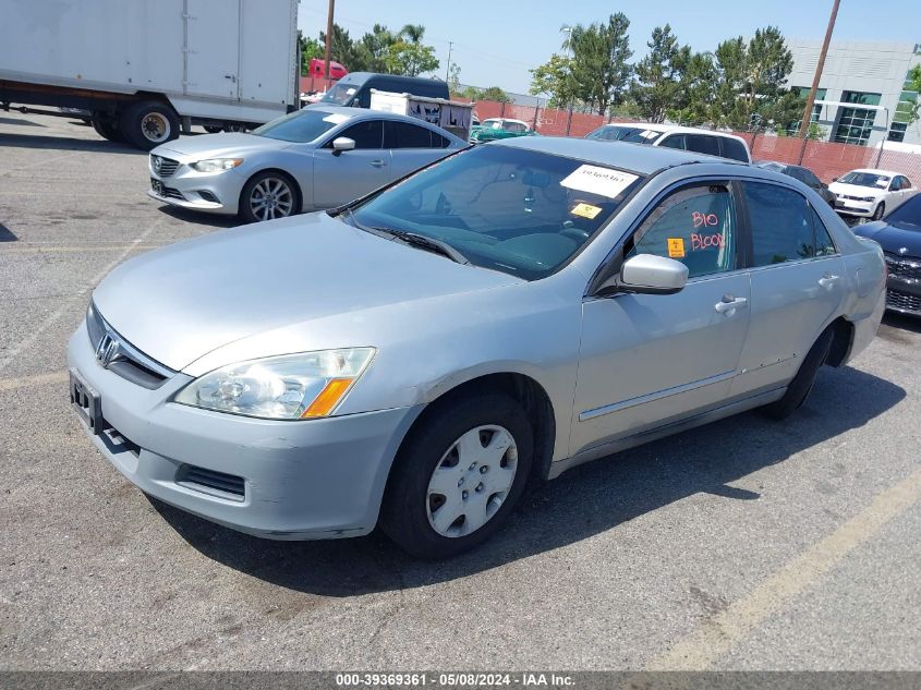 2006 Honda Accord 2.4 Lx VIN: 3HGCM56426G706417 Lot: 39369361