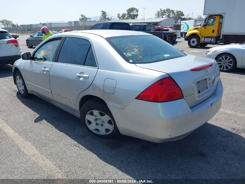 2006 Honda Accord 2.4 Lx VIN: 3HGCM56426G706417 Lot: 39369361