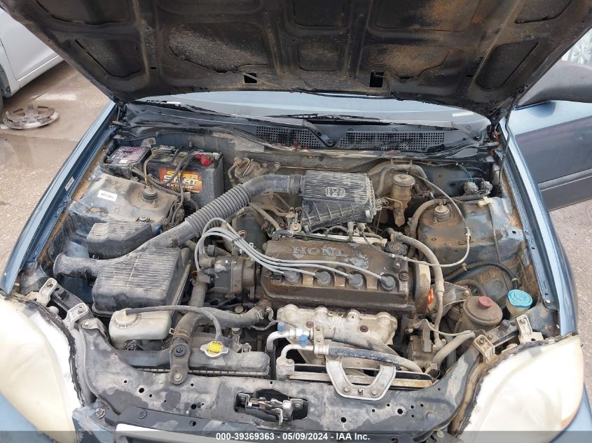 1998 Honda Civic Dx VIN: 1HGEJ6622WL035727 Lot: 39369363