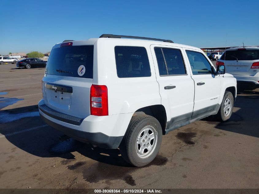 2011 Jeep Patriot Sport VIN: 1J4NT1GA3BD103985 Lot: 39369364