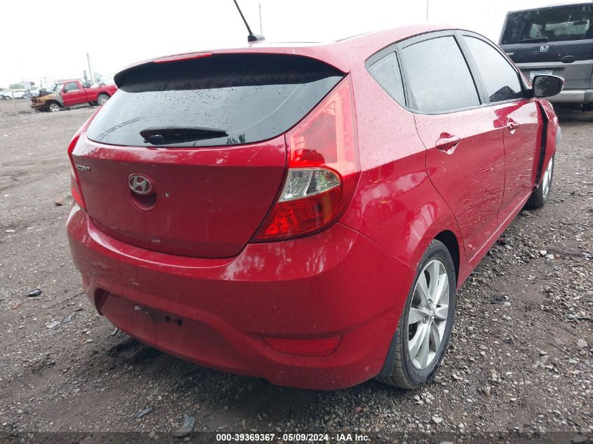 2014 Hyundai Accent Se VIN: KMHCU5AE9EU196041 Lot: 39369367