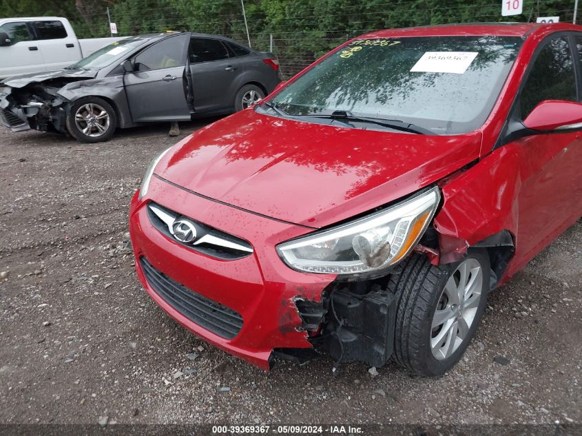 2014 Hyundai Accent Se VIN: KMHCU5AE9EU196041 Lot: 39369367