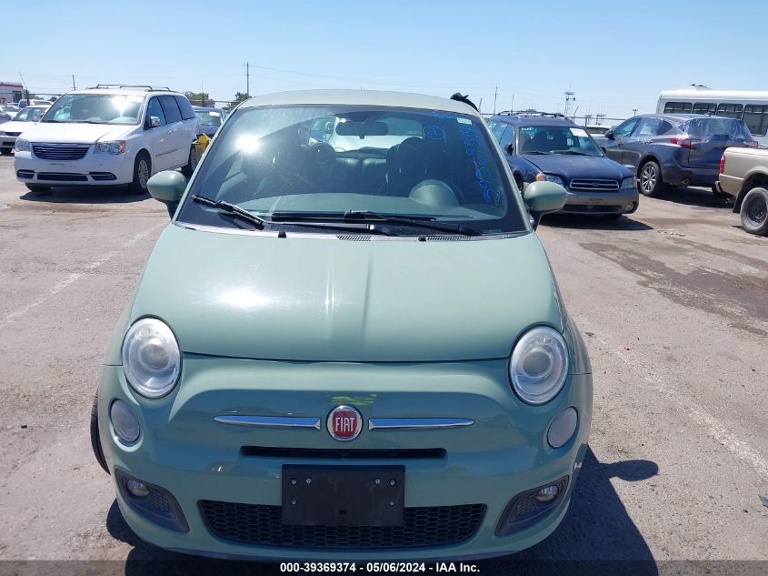 2015 Fiat 500 Sport VIN: 3C3CFFBR1FT528110 Lot: 39369374