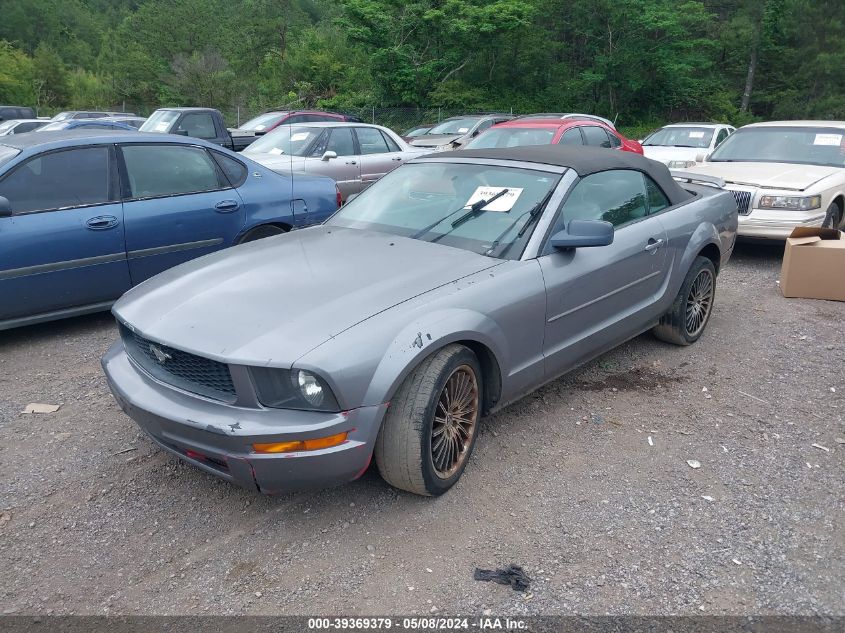 2006 Ford Mustang V6 VIN: 1ZVFT84N465184891 Lot: 39369379