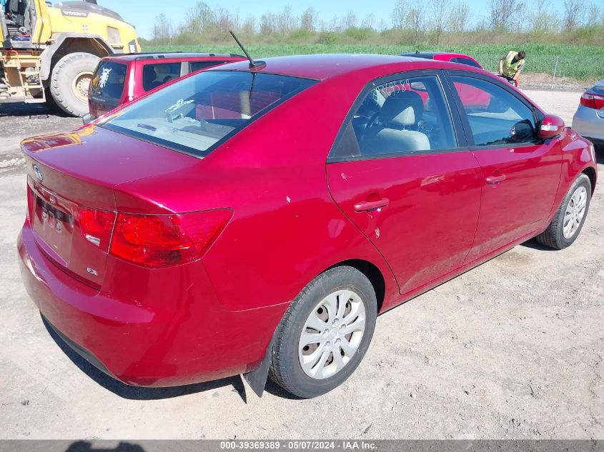 KNAFU4A22A5132040 | 2010 KIA FORTE