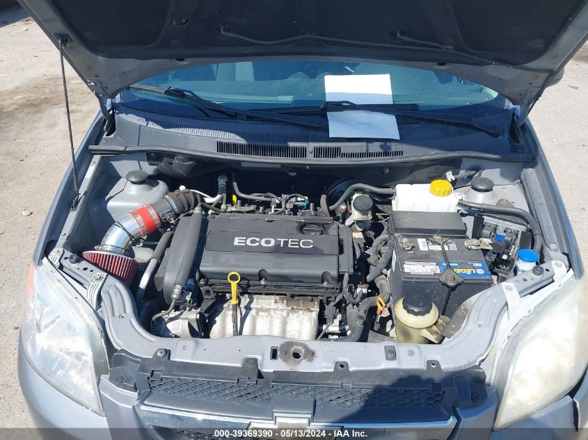 2010 Chevrolet Aveo Lt VIN: KL1TG5DE2AB051217 Lot: 39369390