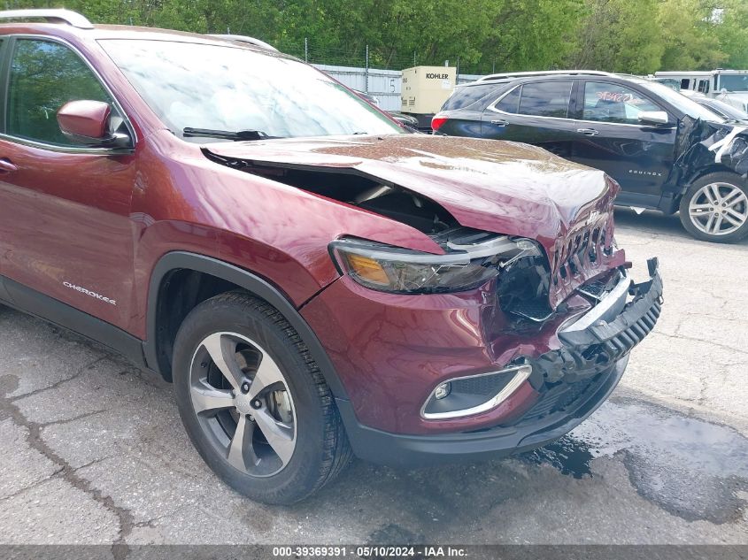 2019 Jeep Cherokee Limited 4X4 VIN: 1C4PJMDX6KD334572 Lot: 39369391