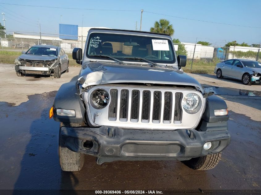 2018 Jeep Wrangler Unlimited Sport 4X4 VIN: 1C4HJXDG9JW139039 Lot: 39369406