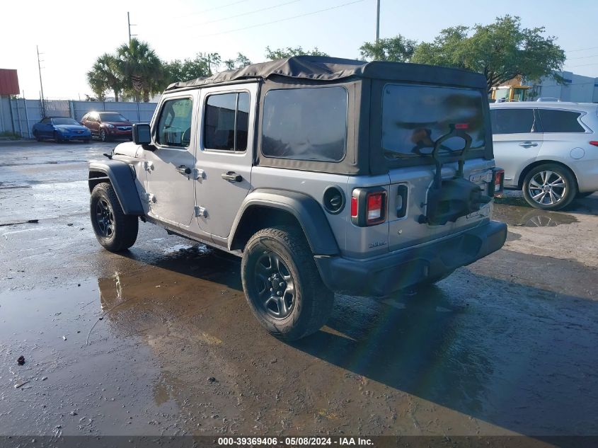 2018 Jeep Wrangler Unlimited Sport 4X4 VIN: 1C4HJXDG9JW139039 Lot: 39369406