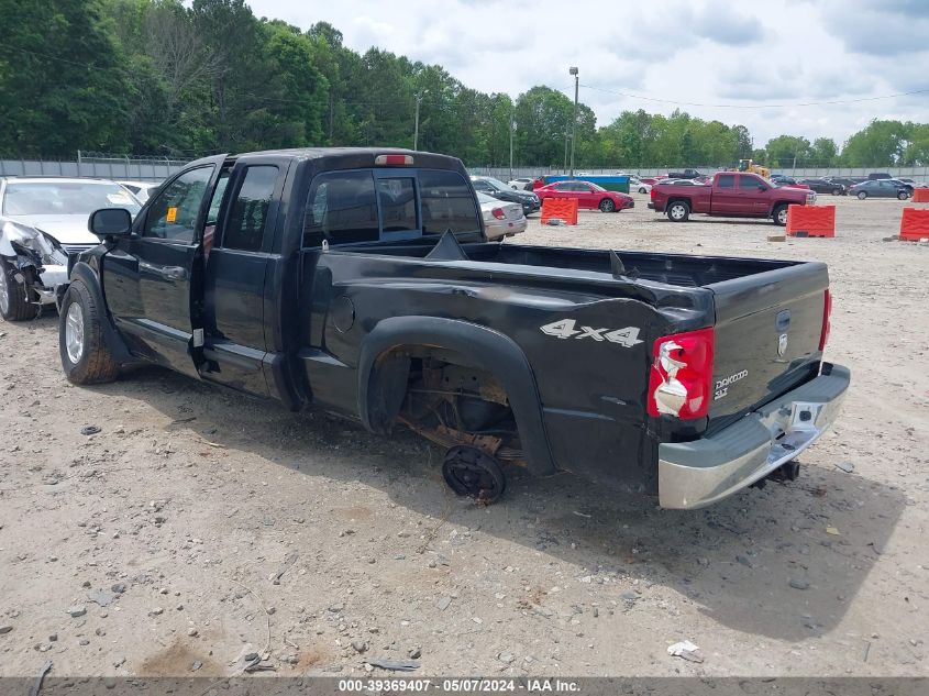 2005 Dodge Dakota Slt VIN: 1D7HW42K85S287774 Lot: 39369407