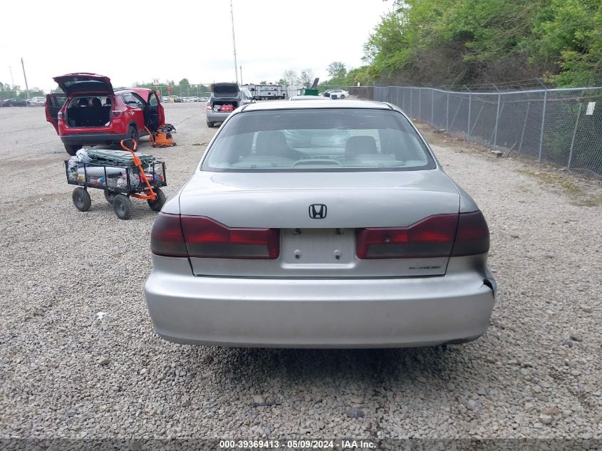 2002 Honda Accord 2.3 Se VIN: 1HGCG56762A118465 Lot: 39369413