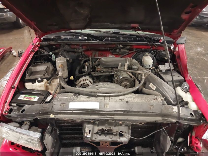 2005 Chevrolet Blazer Ls VIN: 1GNCS18X15K106989 Lot: 39369418