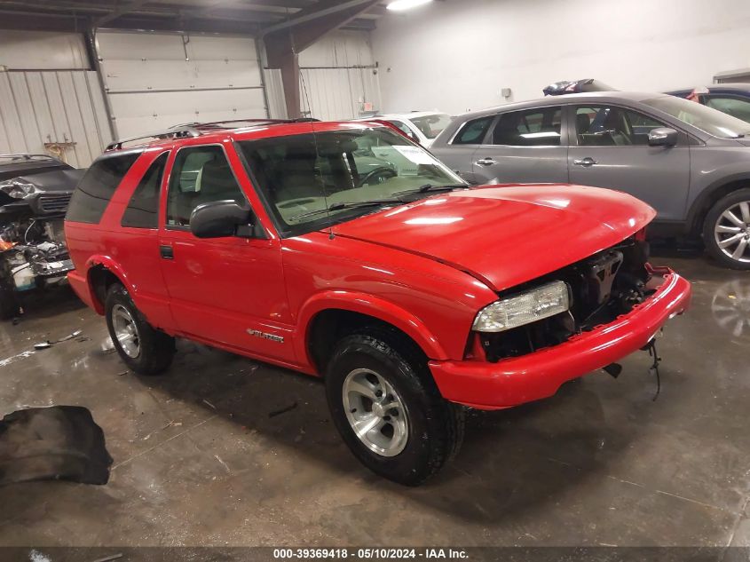 2005 Chevrolet Blazer Ls VIN: 1GNCS18X15K106989 Lot: 39369418