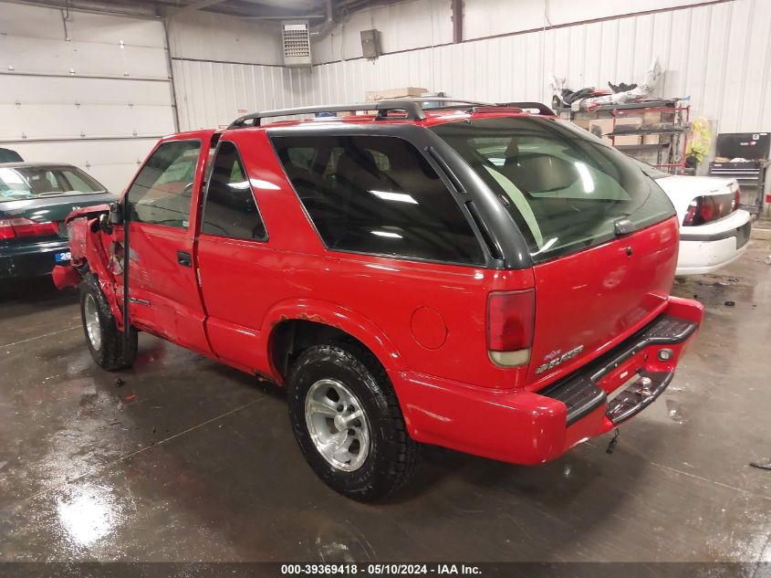 2005 Chevrolet Blazer Ls VIN: 1GNCS18X15K106989 Lot: 39369418