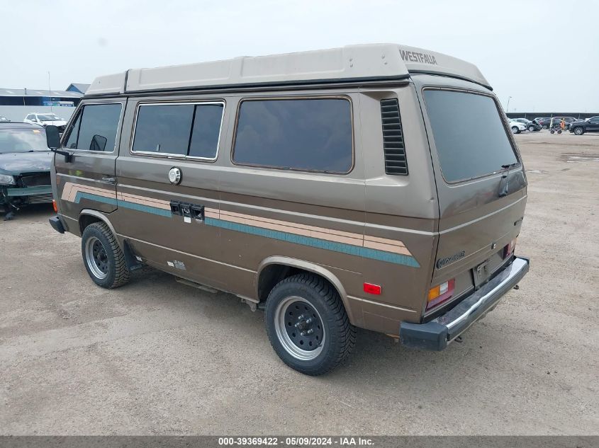 1985 Volkswagen Vanagon Campmobile VIN: WV2ZB0258FH065913 Lot: 39369422