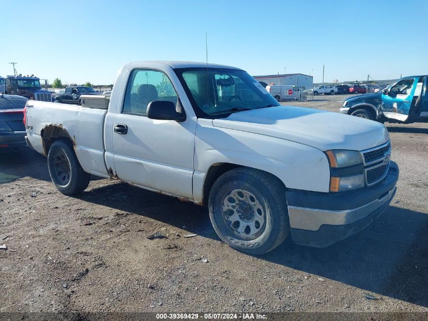 2007 Chevrolet Silverado 1500 Classic Work Truck VIN: 3GCEC14XX7G226904 Lot: 39369429