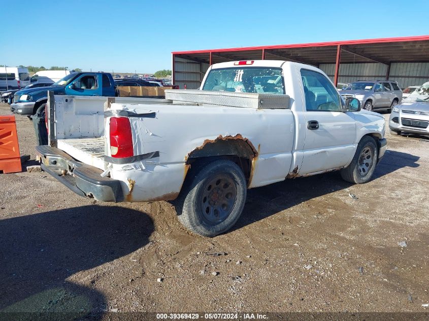 2007 Chevrolet Silverado 1500 Classic Work Truck VIN: 3GCEC14XX7G226904 Lot: 39369429