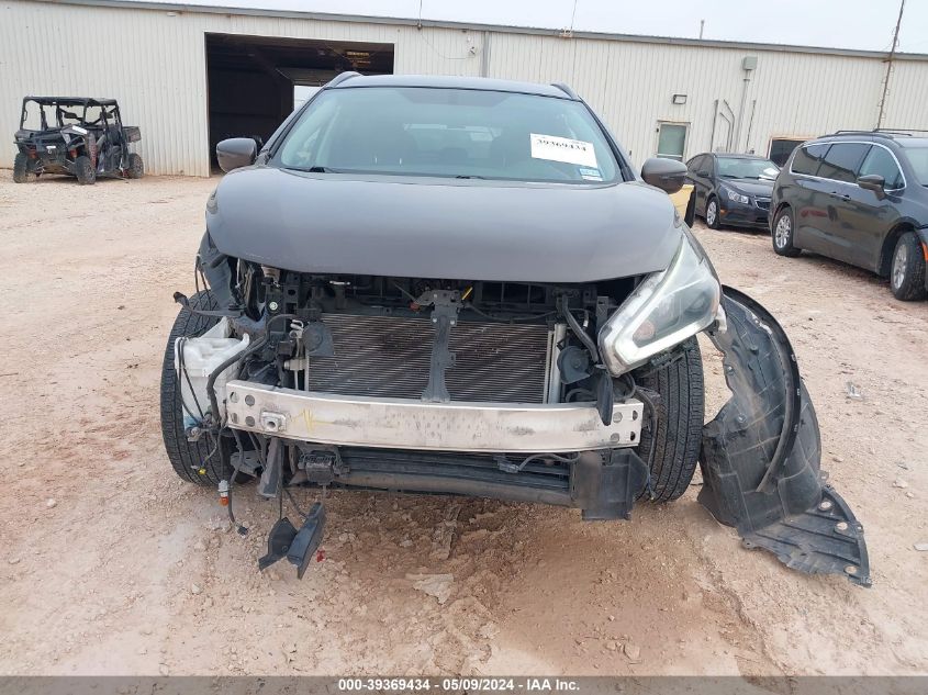 2018 Nissan Murano Sv VIN: 5N1AZ2MG5JN147928 Lot: 39369434