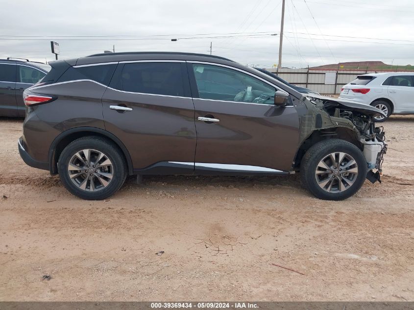 2018 Nissan Murano Sv VIN: 5N1AZ2MG5JN147928 Lot: 39369434