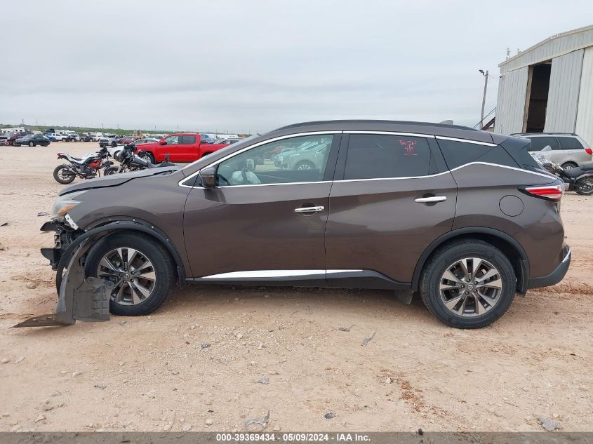 2018 Nissan Murano Sv VIN: 5N1AZ2MG5JN147928 Lot: 39369434