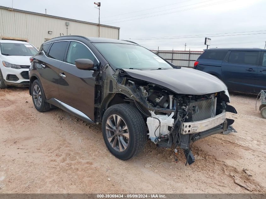 2018 Nissan Murano Sv VIN: 5N1AZ2MG5JN147928 Lot: 39369434