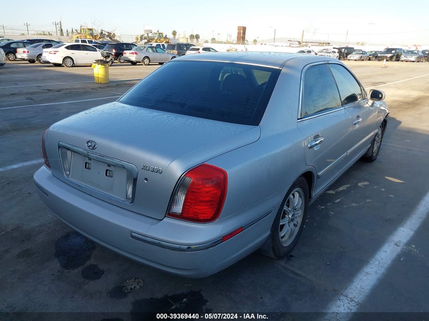 2005 Hyundai Xg350 L VIN: KMHFU45EX5A421988 Lot: 39369440