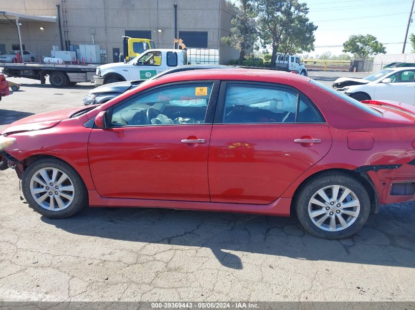 2010 Toyota Corolla S VIN: 2T1BU4EE3AC395999 Lot: 39369443