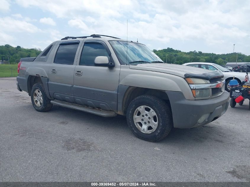 2002 Chevrolet Avalanche 1500 VIN: 3GNEK13T32G239351 Lot: 39369452