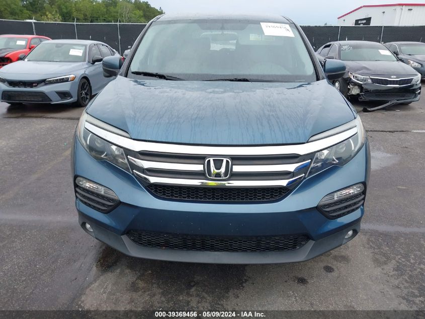 2018 Honda Pilot Ex VIN: 5FNYF5H35JB032636 Lot: 39369456