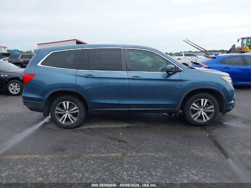 2018 Honda Pilot Ex VIN: 5FNYF5H35JB032636 Lot: 39369456