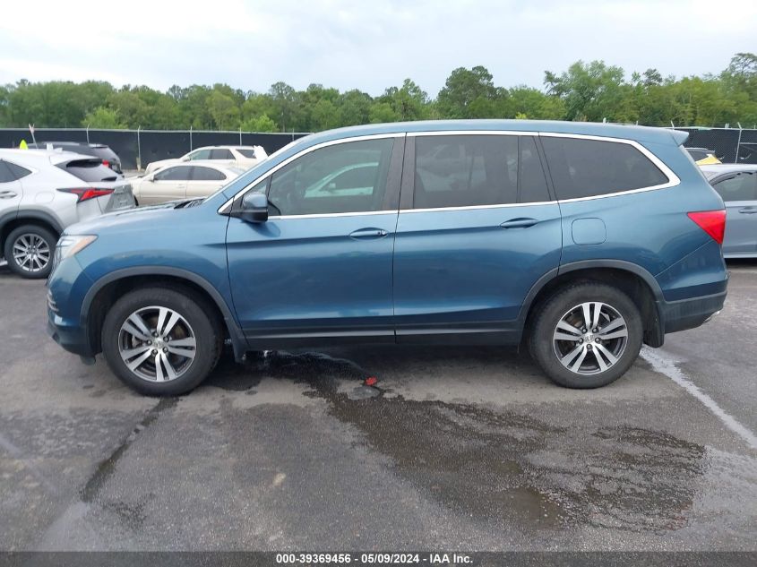 2018 Honda Pilot Ex VIN: 5FNYF5H35JB032636 Lot: 39369456