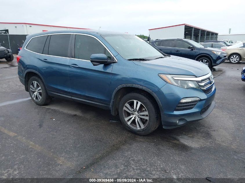 2018 Honda Pilot Ex VIN: 5FNYF5H35JB032636 Lot: 39369456