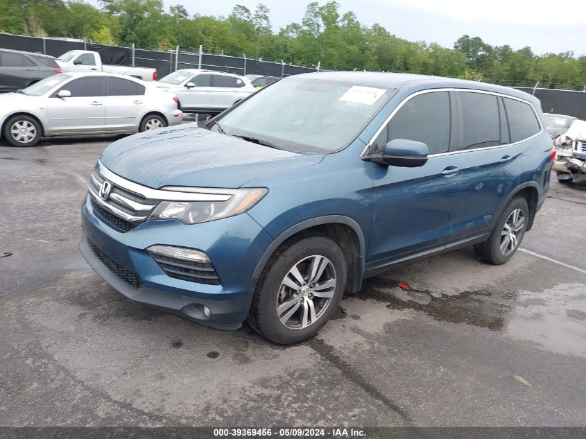 2018 Honda Pilot Ex VIN: 5FNYF5H35JB032636 Lot: 39369456